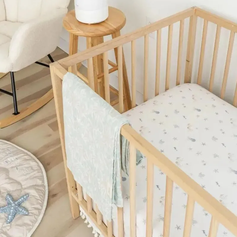 crane_bedding__cove_fitte_SKU3r73Aw6G_6.webp Crane Bedding - Cove Fitted Crib Sheet, Sea Life Outlet