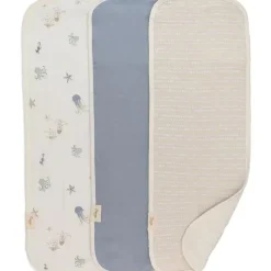 Crane Bedding - Cove 3-Pc. Baby Burp Cloth Set, Ocean Clearance