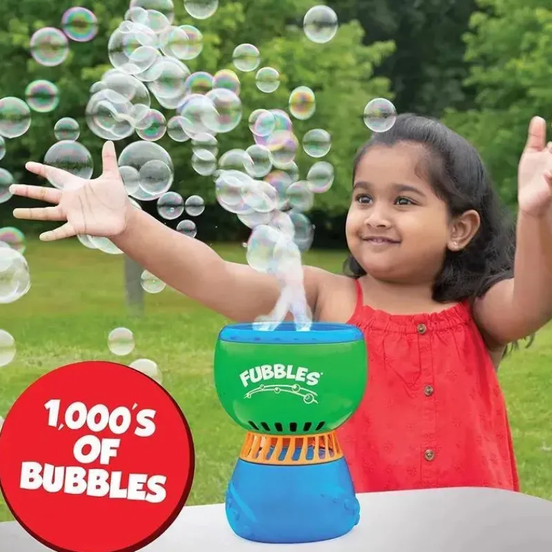 crianas_pequenas__fubbles_SKUVoq34a0Q_2.webp Sandy Ruben Crianças pequenas - Fubbles No Spill Fun-Finiti Bubble Machine Jogo ativo Clearance