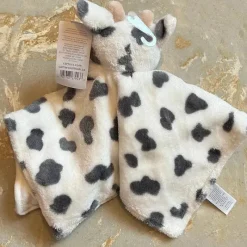 Kids Preferred Crianças preferidas – Carter's Cow Plush Stuffed Animal Snuggler Lovey Cobertor de segurança Hot