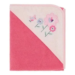Cudlie - 3 Pk toalha com capuz enrolada/cardada, floral fresco New