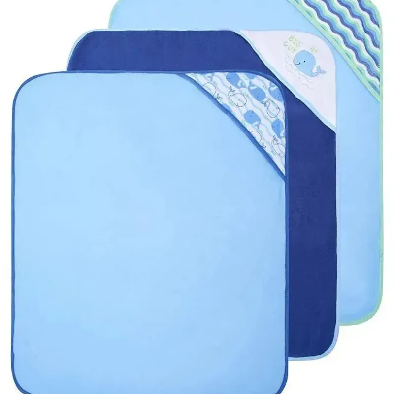 cudlie___pk_toalha_com_ca_SKUuprxKiJc_4.webp Cudlie - 3 Pk Toalha com Capuz Enrolada/Cardá-la, Big Guy Whale Outlet