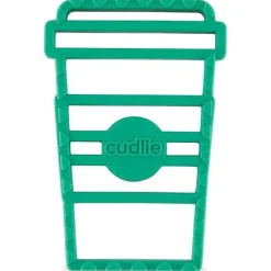 Cudlie - 2 unidades de mordedor de silicone de grau alimentício, café e muffin Discount