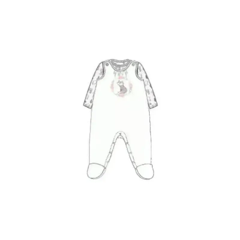cudlie__conjunto_de_macac_SKUVtjXmHWo_0.webp Cudlie - conjunto de macacão e body Fox Baby Girl 2Pk, marfim Discount