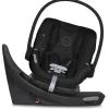 Cybex - Assento de carro infantil giratório Aton G Sensorsafe, Moon Black Fashion