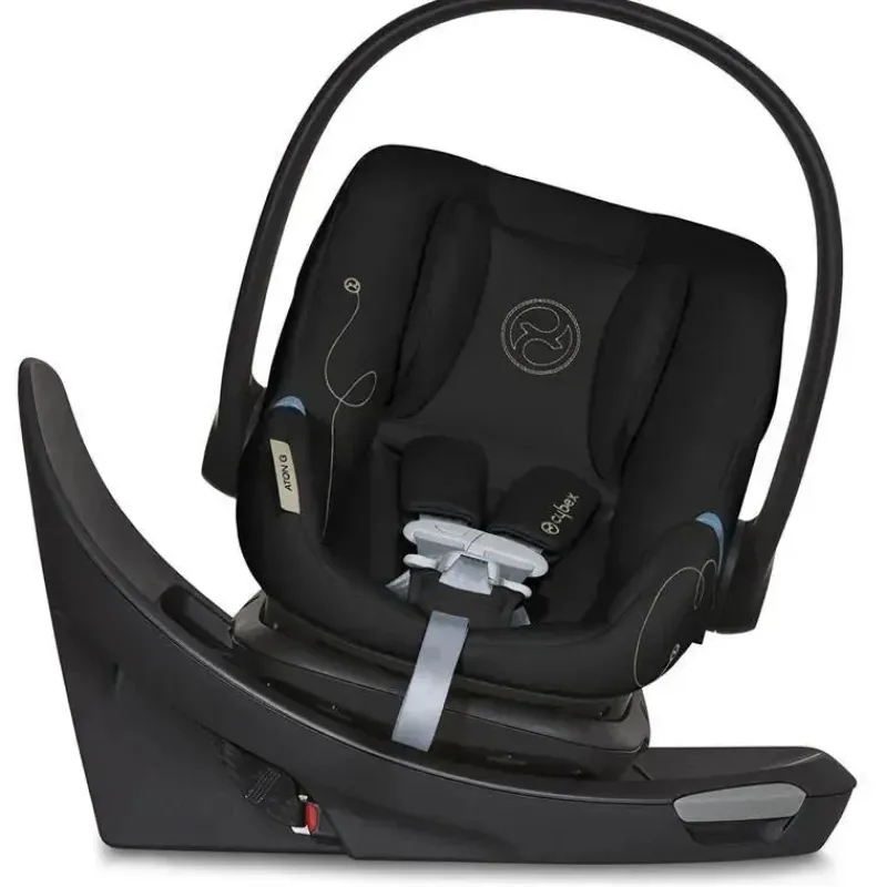 cybex__assento_de_carro_i_SKUI1r2e4of_0.webp Cybex - Assento de carro infantil giratório Aton G Sensorsafe, Moon Black Fashion