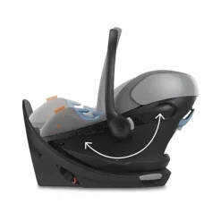 Cybex - Assento de carro infantil seguro com sensor giratório Aton G, cinza lava Clearance
