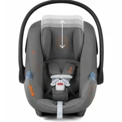 Cybex - Assento de carro infantil seguro com sensor giratório Aton G, cinza lava Clearance