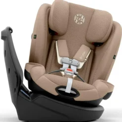 Cybex - Callisto G 360° Rotating All-in-One Convertible Car Seat, Almond Beige Best