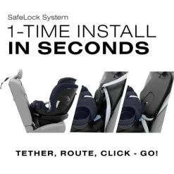 Cybex - Callisto G 360° Rotating All-in-One Convertible Car Seat, Ocean Blue Hot