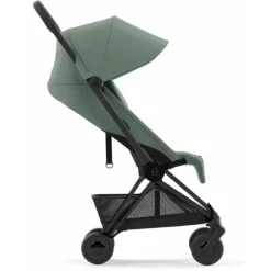 Cybex - Carrinho Compacto Coya, Preto Mate/Verde Folha Outlet