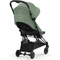 Cybex - Carrinho Compacto Coya, Preto Mate/Verde Folha Outlet