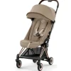 Cybex - Carrinho Compacto Coya, Ouro Rosa/Bege Aconchegante New