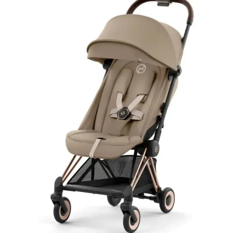 cybex__carrinho_compacto__SKUJpwolPWR_0.webp Cybex - Carrinho Compacto Coya, Ouro Rosa/Bege Aconchegante New