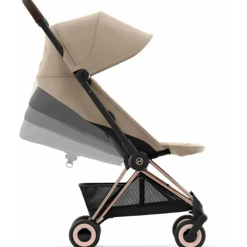 cybex__carrinho_compacto__SKUJpwolPWR_3.webp Cybex - Carrinho Compacto Coya, Ouro Rosa/Bege Aconchegante New