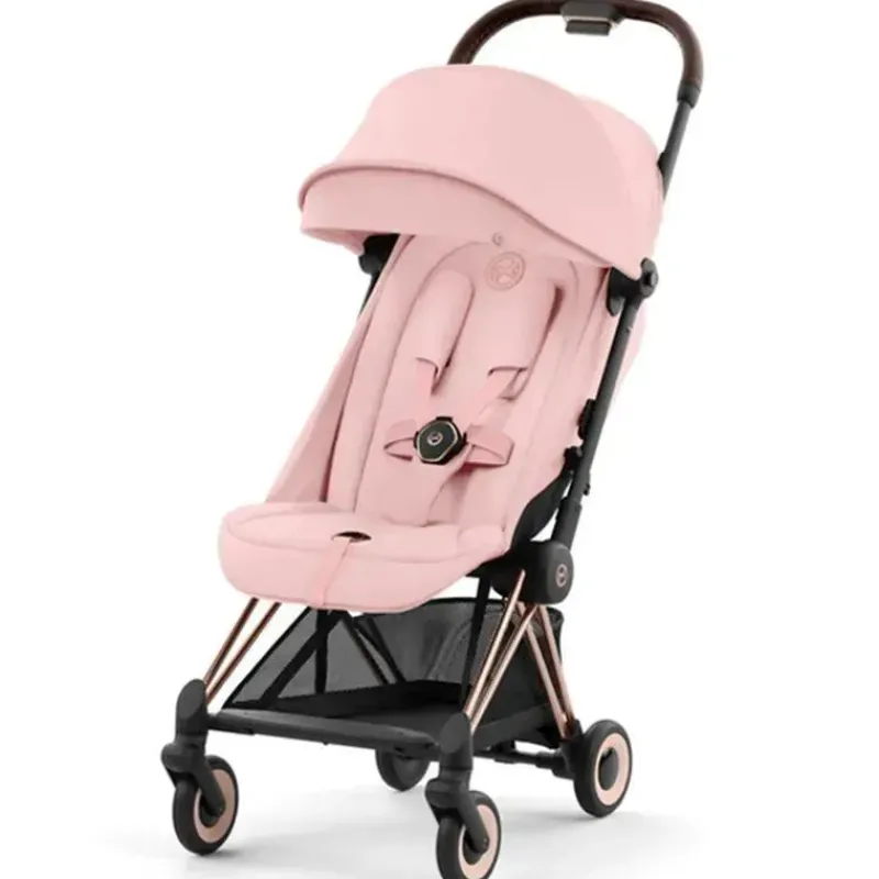 cybex__carrinho_compacto__SKUMGYjyejO_0.webp Cybex - Carrinho Compacto Coya, Ouro Rosa/Rosa Pêssego Fashion