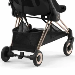 Cybex - Carrinho Compacto Coya, Ouro Rosa/Preto Sépia Discount