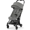 Cybex - Carrinho Compacto Coya, Preto Mate/Cinza Mirage Fashion