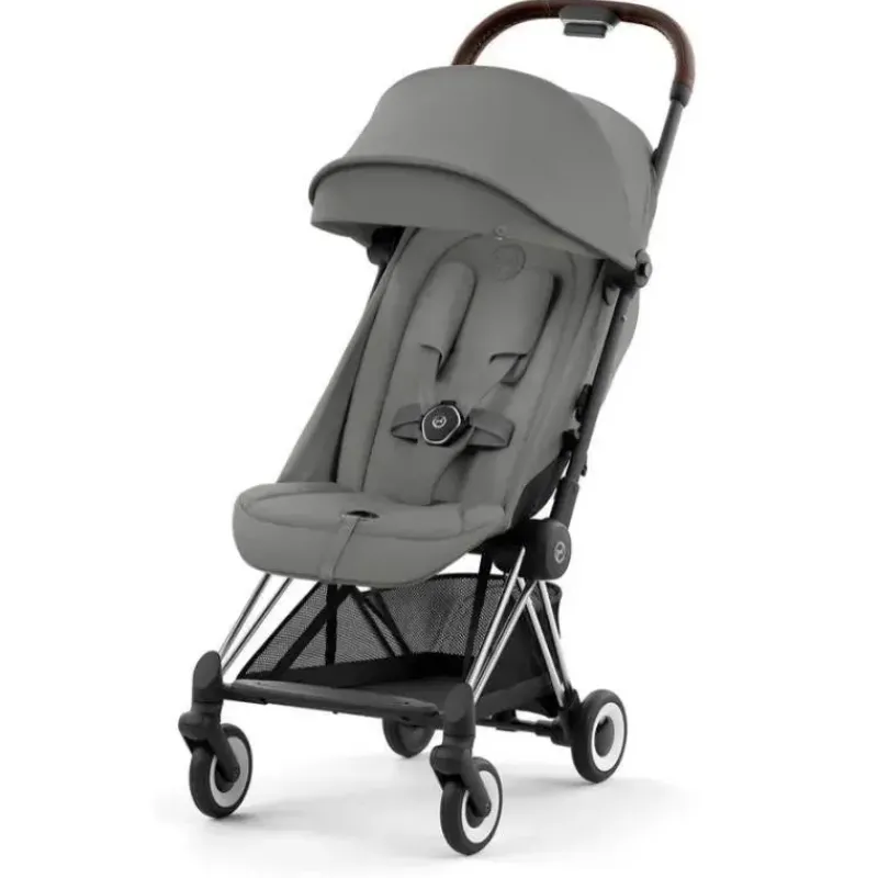 cybex__carrinho_compacto__SKUyzfUDg9K_0.webp Cybex - Carrinho Compacto Coya, Cromo/Marrom Escuro/Cinza Mirage Best