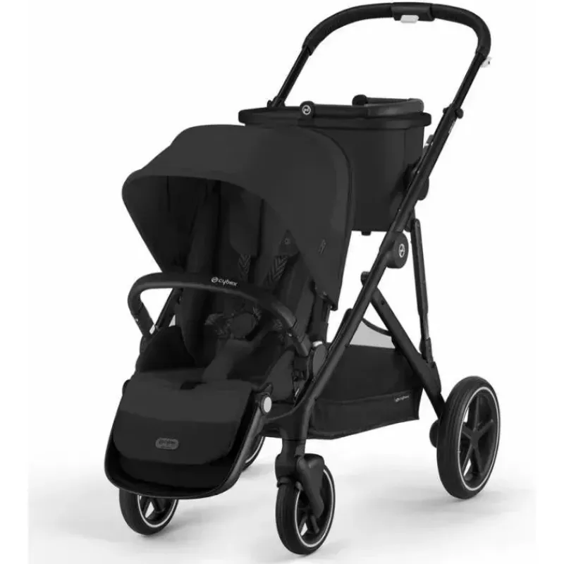 cybex__carrinho_de_passei_SKU1XU2n93A_2.webp Cybex - Carrinho de passeio simples a duplo Gazelle S 2, moldura preta/preto lua New