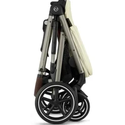 Cybex - Carrinho de passeio simples a duplo Gazelle S 2, estrutura taupe/bege concha Sale