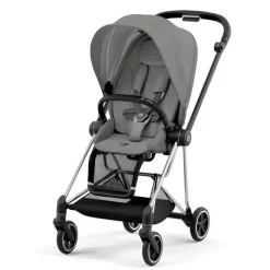 Cybex - Carrinho de passeio completo Mios 3 cromado/preto, cinza Soho Outlet