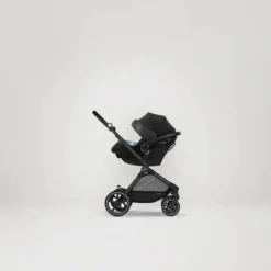 Cybex - Carrinho Eos Moon Preto (Moldura Preta) Outlet