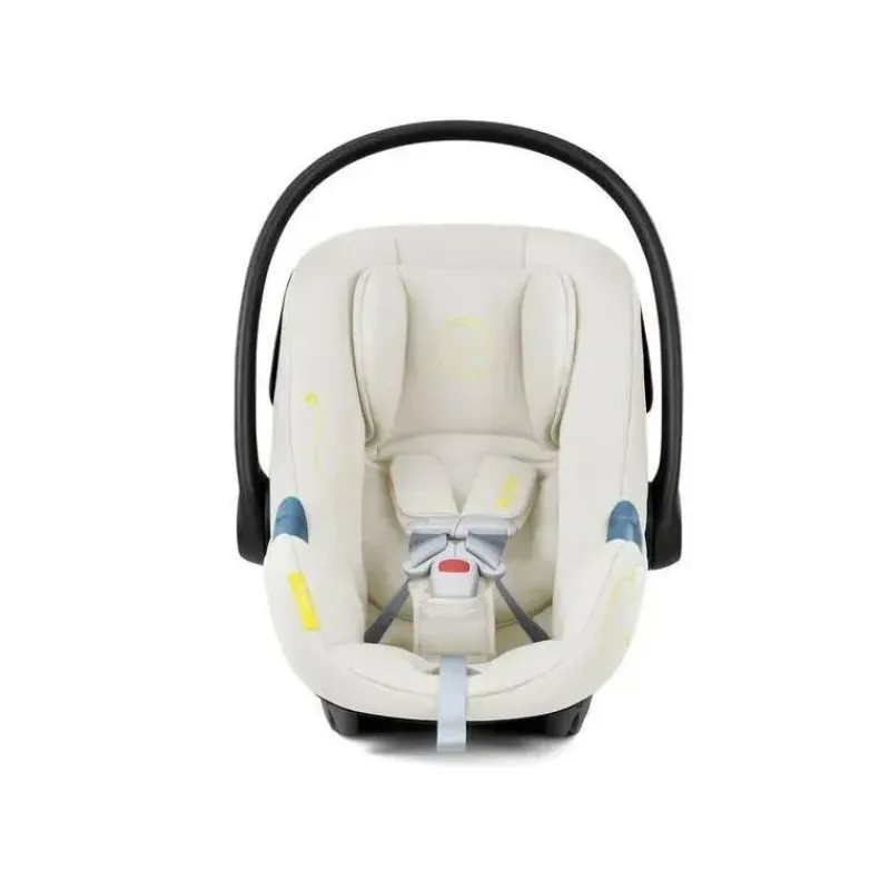 cybex__carrinho_eos_seash_SKUz65f5Fsc_1.webp Cybex - Carrinho Eos Seashell Bege Moldura Preta & Aton G Fashion
