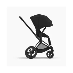 Cybex - Carrinho Priam 4 com estrutura preta fosca/assento preto profundo Discount