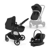 Cybex - Eos Stroller Black Frame &amp; Aton G, Moon Black Online