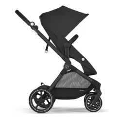 Cybex - Eos Stroller Black Frame &amp; Aton G, Moon Black Online