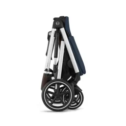 Cybex - Gazelle S 2 Double Stroller Bundle, Ocean Blue/Silver Frame Best