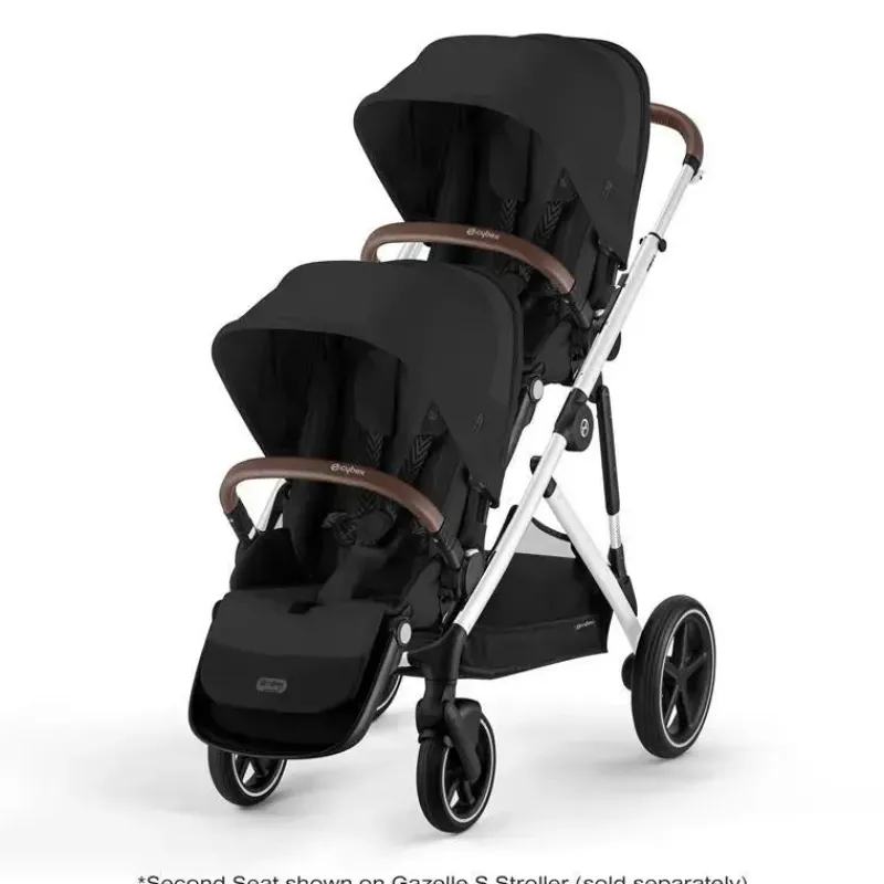 cybex__gazelle_s__segundo_SKUEJjLEcQ3_3.webp Cybex - Gazelle S 2 Segundo Assento, Preto Lua com Moldura Prateada Best