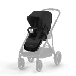 Cybex - Gazelle S 2 segundo assento, preto lua com moldura preta New