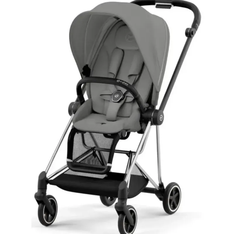 cybex__mios__chromeblack__SKUHhbJ8eN6_0.webp Cybex - Mios 3, Chrome/Black Frame + Mirage Grey Seat Pack Outlet