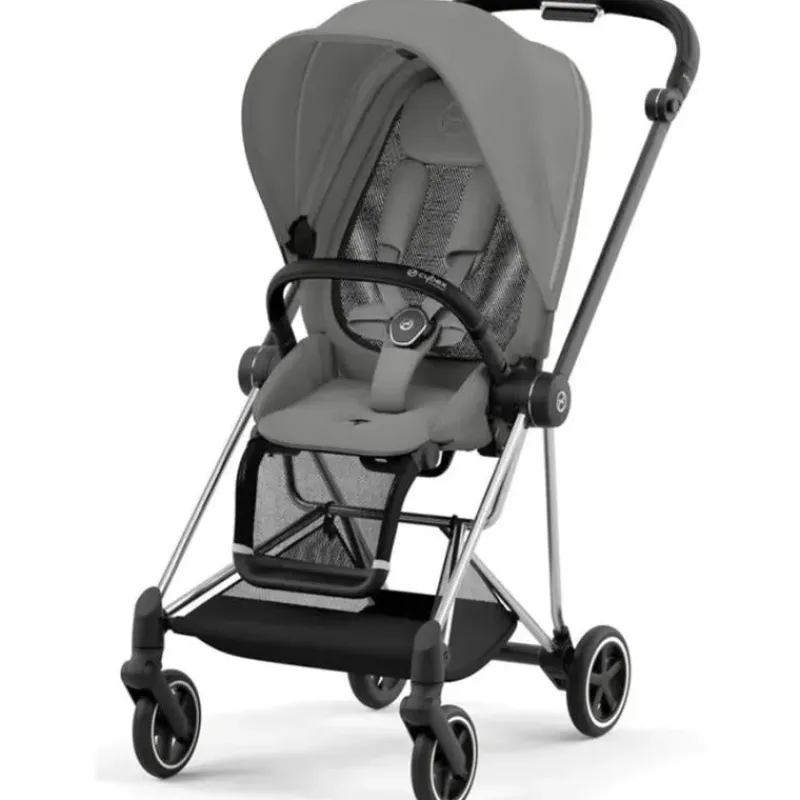 cybex__mios__chromeblack__SKUHhbJ8eN6_4.webp Cybex - Mios 3, Chrome/Black Frame + Mirage Grey Seat Pack Outlet