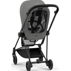 Cybex - Mios 3, Matt Black/Black Frame + Mirage Grey Seat Pack Best