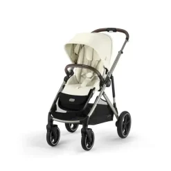 Cybex - Pacote de carrinho duplo Gazelle S 2, estrutura Seashell Bege/Taupe Clearance