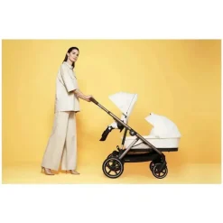 Cybex - Pacote de carrinho duplo Gazelle S 2, estrutura azul oceano/prata Online