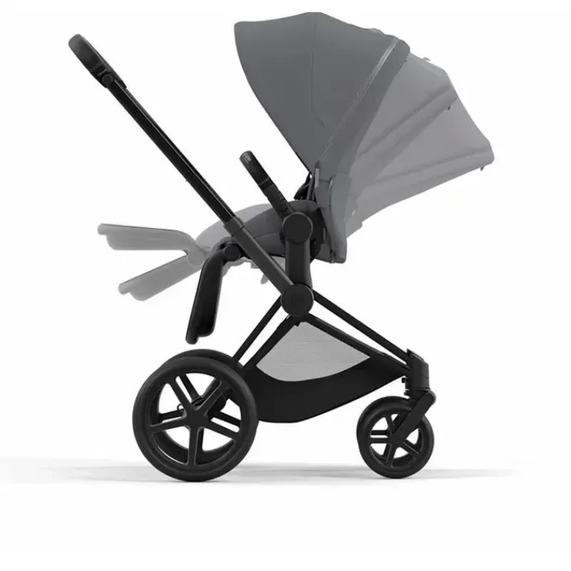 cybex__priam_matte_blackb_SKU6TfriXhY_3.webp Cybex - Priam4, Matte Black/Black + Soho Grey Seat Pack Outlet