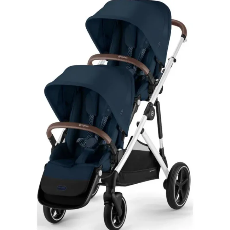 cybex__segundo_assento_ga_SKU8FkS87bK_1.webp Cybex - Segundo assento Gazelle S, azul oceano com moldura prateada New