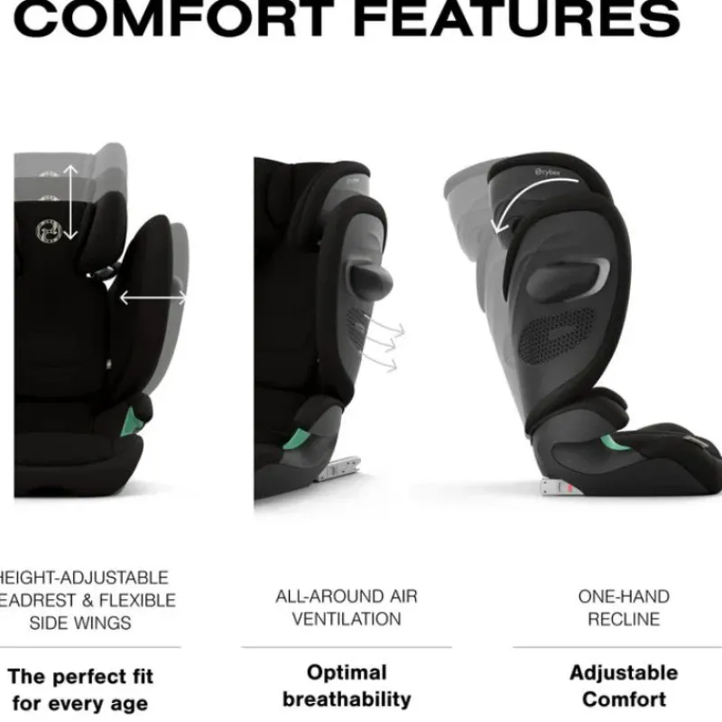 cybex__solution_g_folding_SKUcO27UwFi_2.webp Cybex - Solution G2 Folding Travel High-Back Booster, Moon Black Best