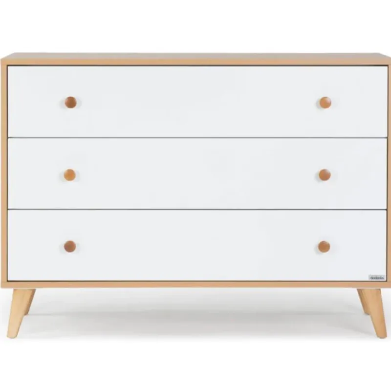 dadada__austin__drawer_dr_SKUyJN3XbmY_0.webp Dadada Furniture Dadada - Austin 3 Drawer Dresser, White/Red Oak Discount