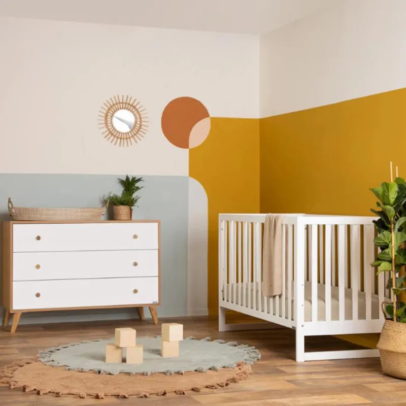 dadada__austin__drawer_dr_SKUyJN3XbmY_1.webp Dadada Furniture Dadada - Austin 3 Drawer Dresser, White/Red Oak Discount