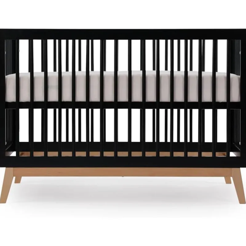 dadada__baby_soho_in_conv_SKUdT548cUU_4.webp Dadada Furniture Dadada - Baby Soho 3-in-1 Convertible Wooden Crib to Toddler Bed, Black/Natural Fashion