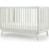 Dadada Furniture Dadada - Baby Soho 3-in-1 Convertible Wooden Crib to Toddler Bed, Sage Outlet