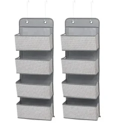 Delta - 2 Pk 4 Bolso Organizador de Berçário, Cinza Frio Outlet