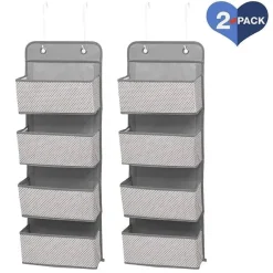 Delta - 2 Pk 4 Bolso Organizador de Berçário, Cinza Frio Outlet