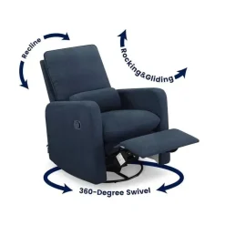 Delta - BabyGap Cloud Recliner com LiveSmart Evolve, Sailor Online