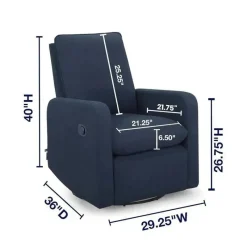 Delta - BabyGap Cloud Recliner com LiveSmart Evolve, Sailor Online